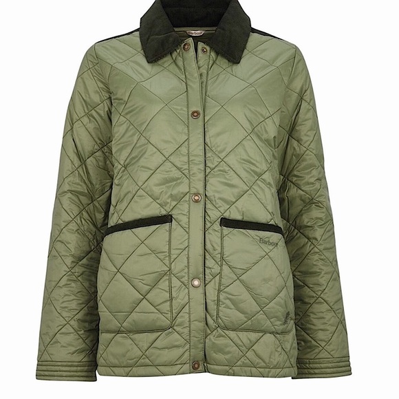 💥SALE💥 NWT Barbour Elizabeth Quilted Jacket, US 10 - Picture 3 of 16